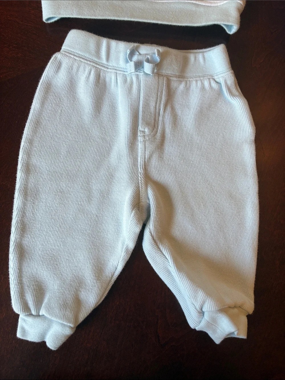 Polo Ralph Lauren Baby Boy Light Blue Striped Hoodie Joggers Set 6M 🧸
